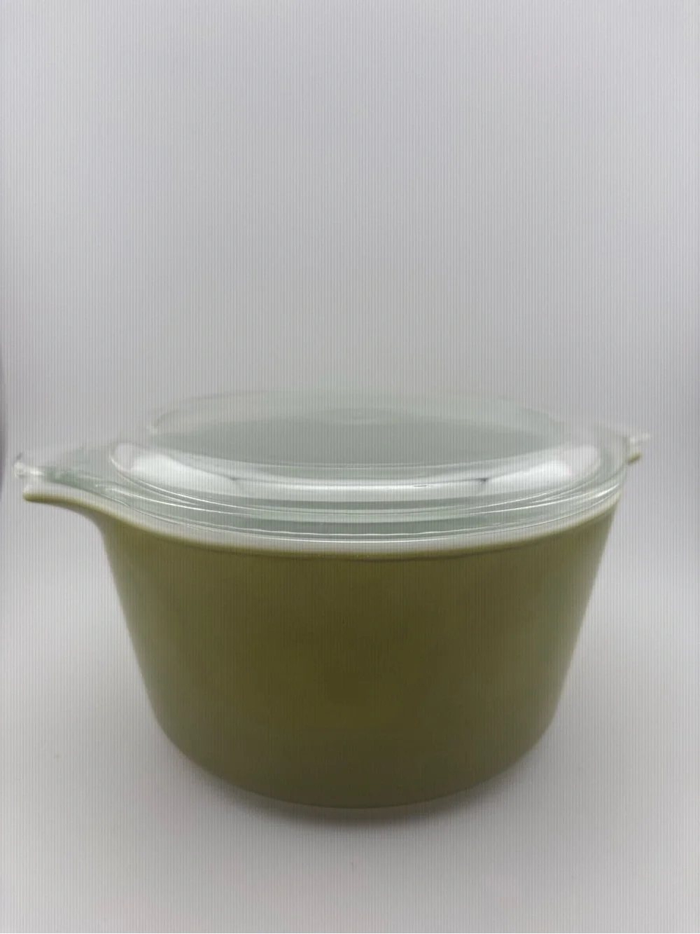 Pyrex Avocado Green Verde Casserole Dish 443 with lid